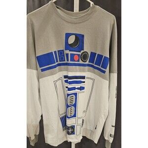 Disney Parks R2-D2 Costume Spirit Jersey for Adults Puff Ink RARE Sz Medium